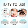 Achieve Long-Lasting Curls with This Modern 1pc ABS Electric Eyelash Curler - The Perfect Home Beauty Instrument!
