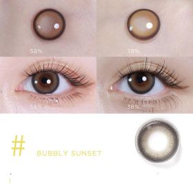 Mini Series Daily Color Contact Lenses (Option: Champagne Sunset-425Degree)