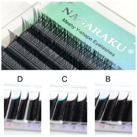 Thick Natural Mesh Woven Artificial Eyelashes (Option: 0.07DD-10mm)