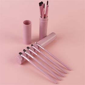 Makeup Brushes 3 Set 5Pcs Soft Bristles Cosmetic Brush Portable Eye Brushes for Women & Girls (Color: pink)