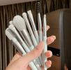 Morandi Color Matching Makeup Brush 8 Pcs Set Foundation Eye Shadow Blush Brush
