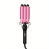 3 Barrel Curling Iron Wand Hair Styling Tool, Curling Iron Wand, Durable, For All Hair Types For Home Use For Beauty