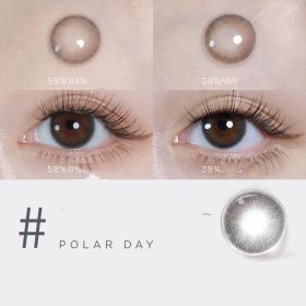 Mini Series Daily Color Contact Lenses (Option: Extreme Day Black38-375Degree)